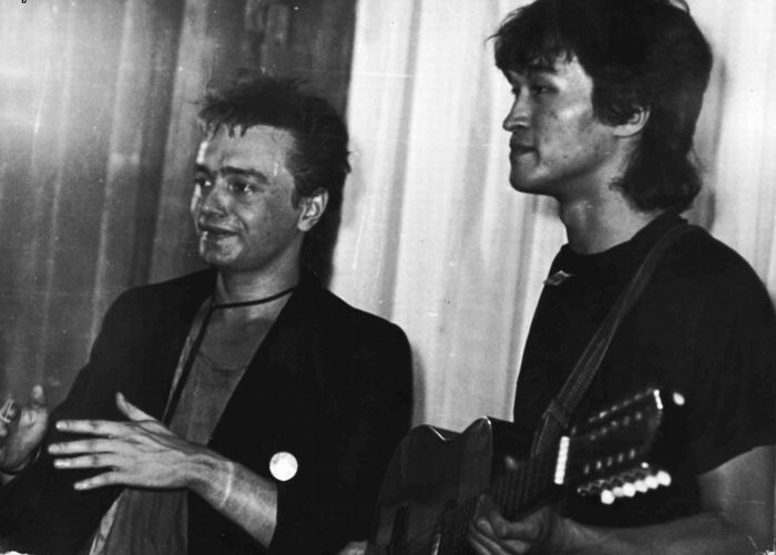 Кинчев и Цой